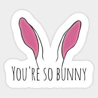 Bunny, Punny, Funny? Sticker